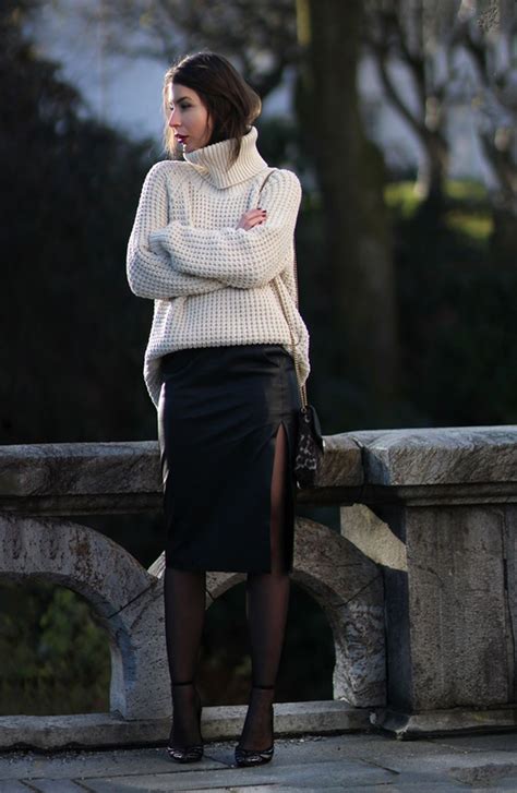 Cool Winter Outfits Ideas With Pencil Skirt 14 Winter Skirt Outfit
