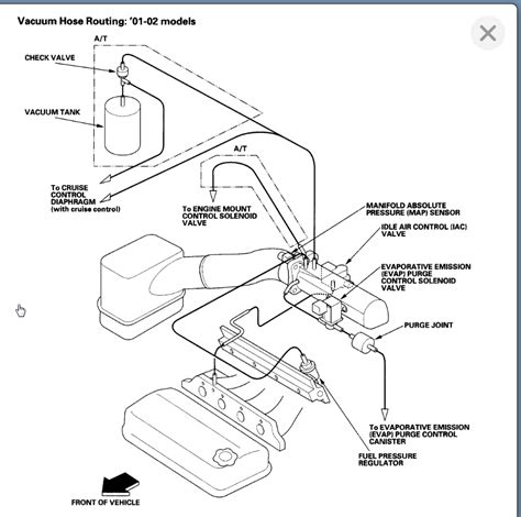 Vacuum Hose Routing Diagram