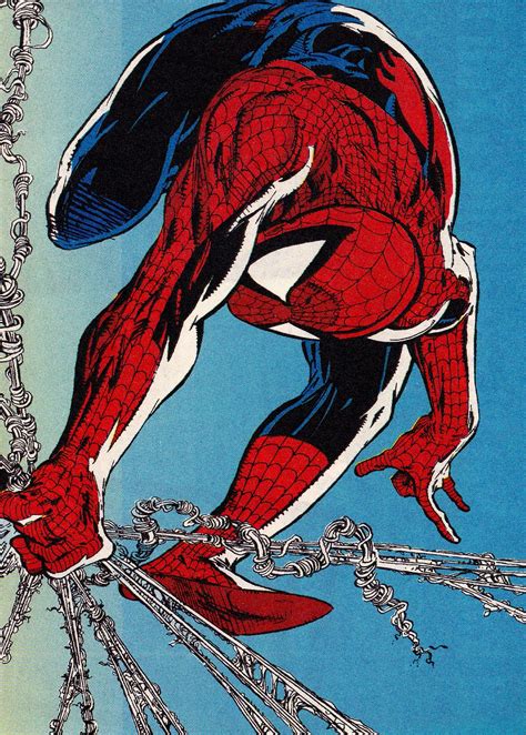 Spider Man By Todd Mcfarlane Spiderman Spiderman Comic Spiderman Art