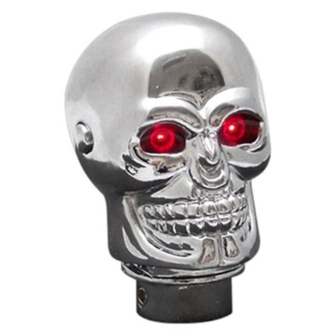American Shifter Chrome Skull Custom Shift Knob