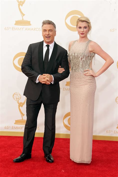 Alec Baldwin And His Daughter Ireland Baldwin Walked The Emmys Red The 100 Best Photos From