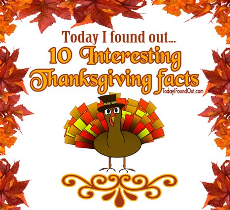 10 Interesting Thanksgiving Facts