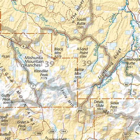Wyoming Recreation Map Map By Benchmark Maps Avenza Maps