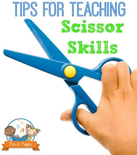 Tips For Teaching Scissor Cutting Skills Scissor Skills Teaching And