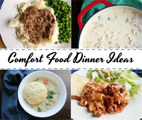 Cooking With Carlee Our Favorite Comfort Food Dinner Ideas
