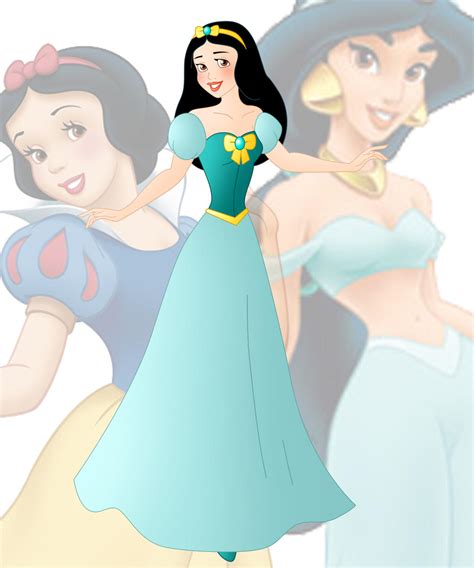 Disney Fusion Jasmine And Snow White By Willemijn On Deviantart