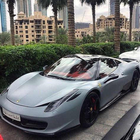 Kiksoleimanrt On Instagram “matte Grey Ferrari 458 Spyder With