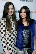 Victoria Justice Attends Hailee Steinfeld Birthday Party Leather