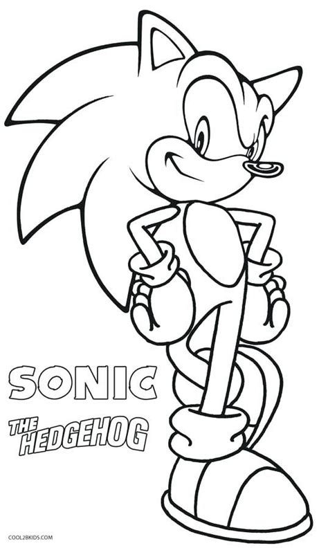 Sonic The Hedgehog Coloring Page Libros Para Colorear Dibujos Y