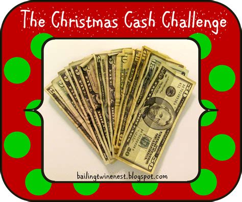 As we said, these also work. Bailing Twine & Bubble Gum Nest: Gift Idea: The Christmas Cash Challenge