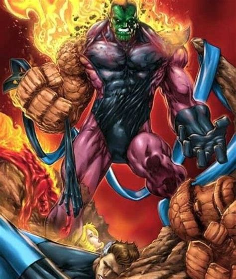 Super Skrull Vs F4 °° Marvel Villains Comic Villains Marvel Comic