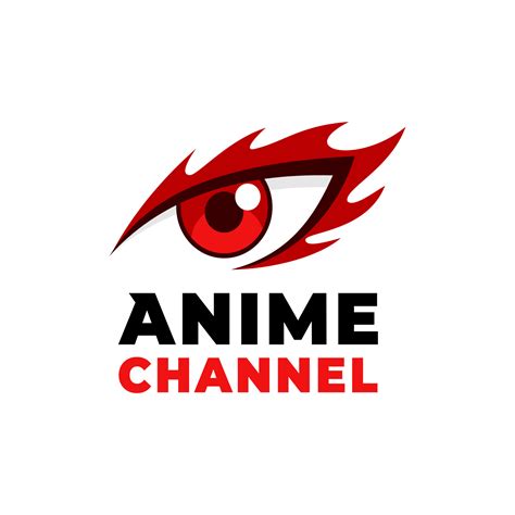 Anime Eyes Vision Fire Pop Culture Logo Design 4967183 Vector Art At