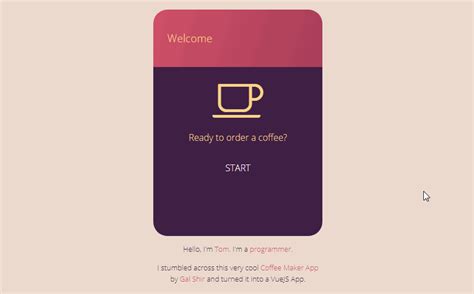 A Quick Build Of A Coffee Ordering App Using Vuejs