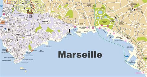 The bus trip search engine for europe. Marseille beach carte - Marseille plages de carte ...