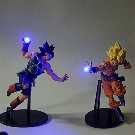 Buy Dragon Ball Z Action Figures Son Goku Burdock Kamehameha Led Light 150mm Anime Dragon Ball