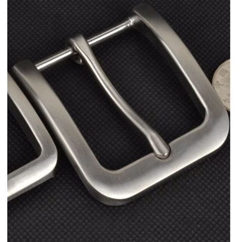 stainless steel pin buckle for men leather belt replacement snap on 40mm fashion ebay