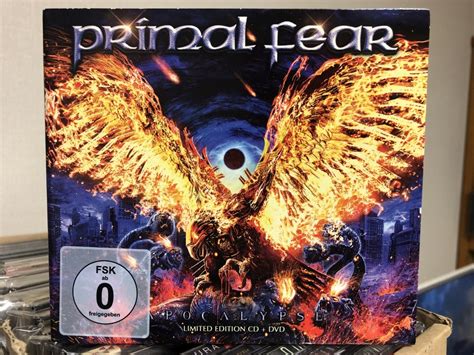 Primal Fear Apocalypse Cd Dvd Photo Metal Kingdom
