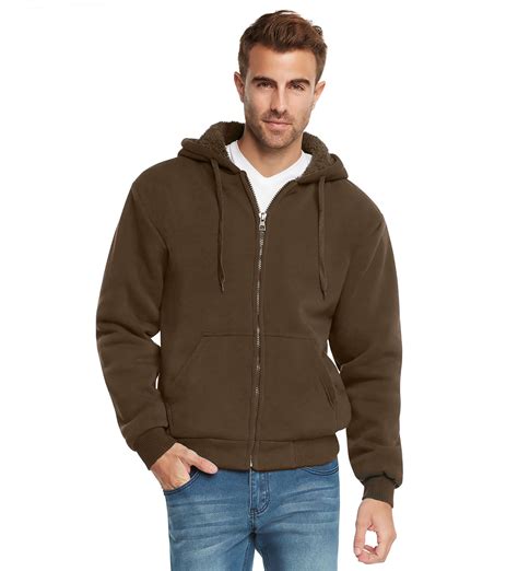 Clothing Shoes And Accessories Clothing Essentials Mens Sherpa Lined