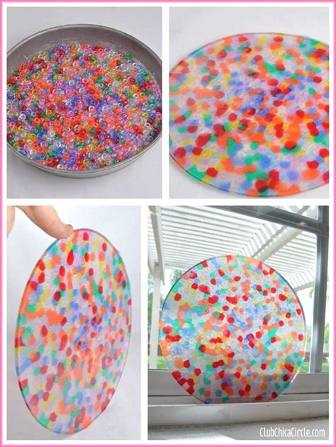 How To Make Gorgeous Melted Bead Suncatchers