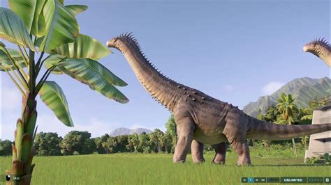 Watch Alamosaurus Jurassic Park Evolution 2 Late Cretaceous Pack Now Youtube