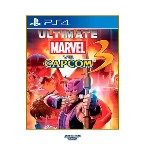 Ultimate Marvel Vs Capcom 3 Ps4 I MÍdia Digital Diamond Games
