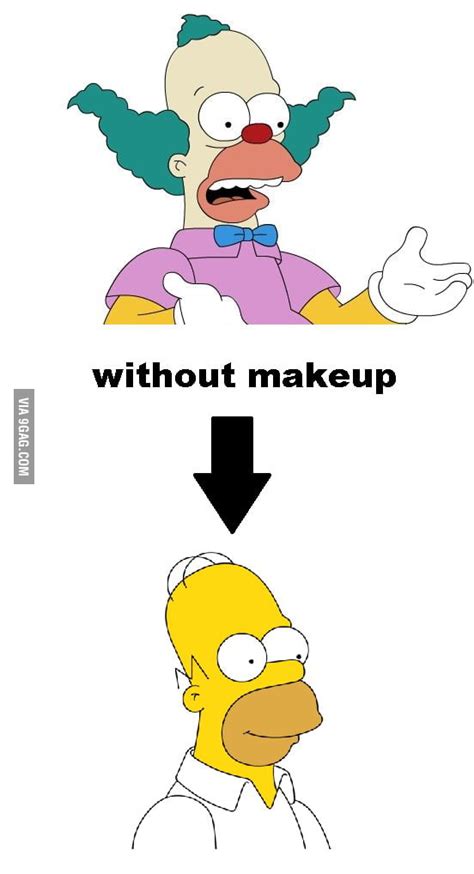 Krusty The Clown Without Makeup 9gag