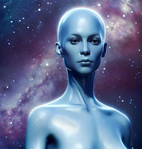 Premium Ai Image Beautiful Cosmological Aliens From The Planet Neptune