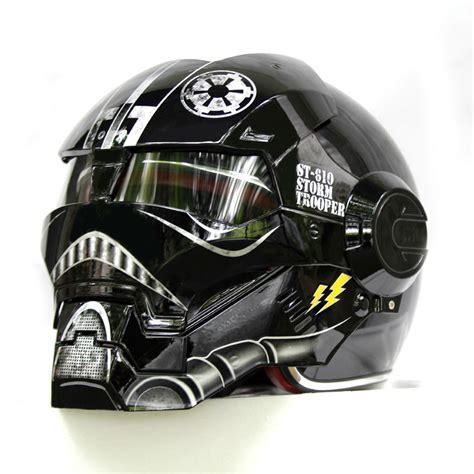 New Black Star Wars Masei Ironman Iron Man Helmet