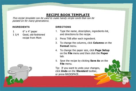 30 Amazing Recipe Book Templates 100 Free Templatearchive