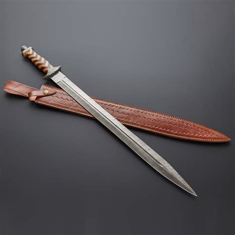 Damascus Stylish Sword Swd 78 Evermade Traders Touch Of Modern