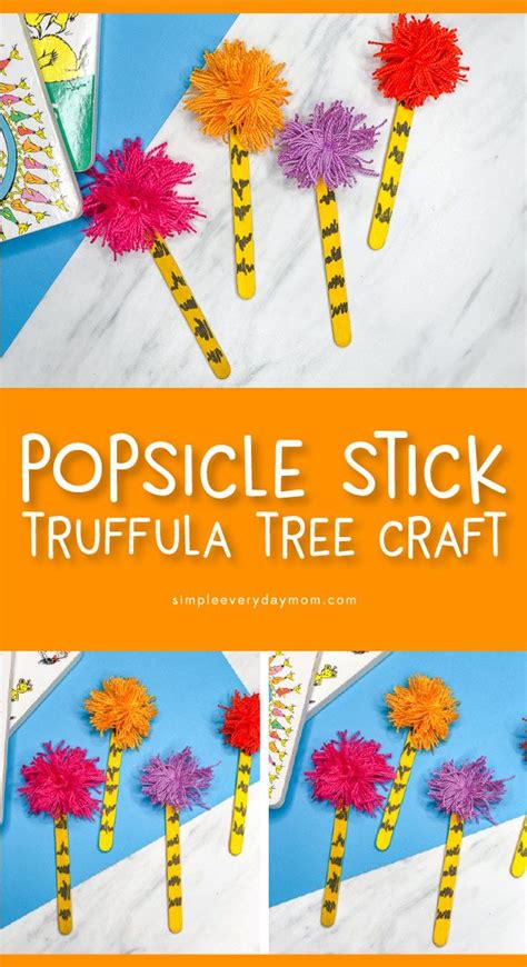 Truffula Trees Craft Inspired By The Lorax About A Mom Artofit