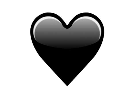 Es kann jedoch im herzen zu einer. black heart emoji clipart 13 free Cliparts | Download ...