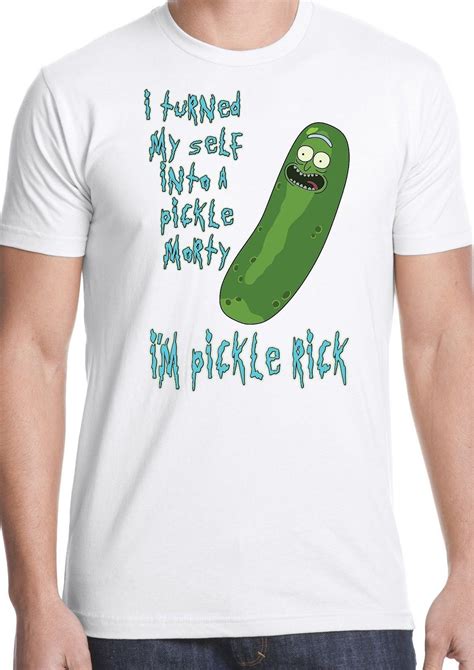 Pickle Rick T Shirt Rick And Morty Schwifty Season 3 What You Got Adult