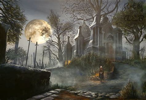 Hunters Dream painting : r/bloodborne
