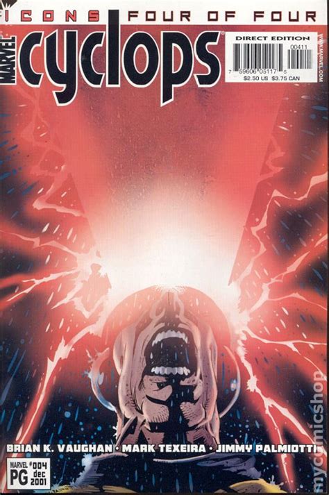 Cyclops 2001 Icons Comic Books