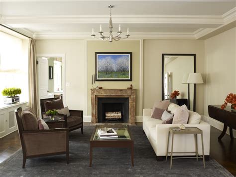 Transitional Living Room Traditional Living Room New York By