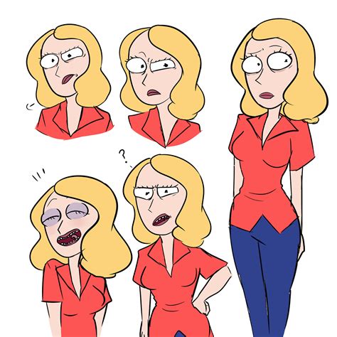 Trying To Make Beth Smith From Rick And Morty Rspnati