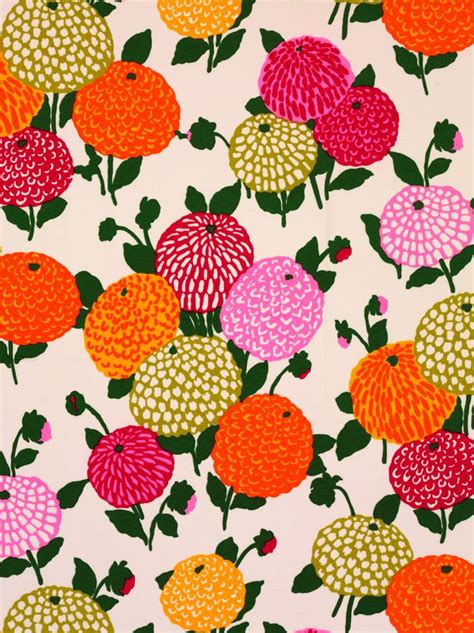 Floral Textile Prints Pattern Art