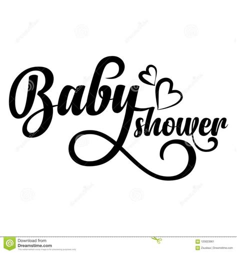 Baby Shower Pregnant Vector Illustration Illustration About Girl Design Hello Message