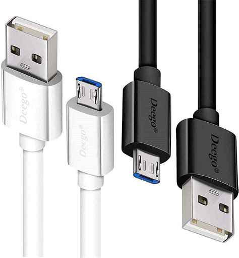 Usb Charging Cable 10ft，2 Pack Android Phone Fast Uk