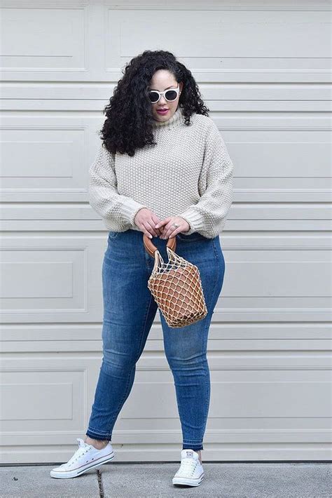 37 Gorgeous Winter White Plus Size Outfits Ideas To Try Right Now Plus Size Outfits Curvy