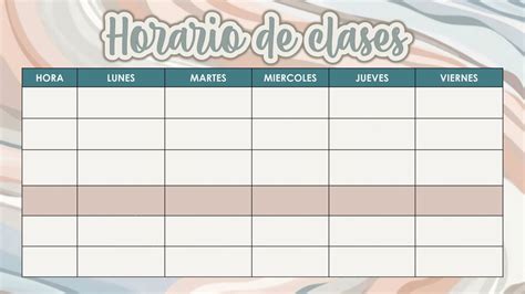 Horarios De Clases Inspiración De Horarios Horarios Minimalistas Les