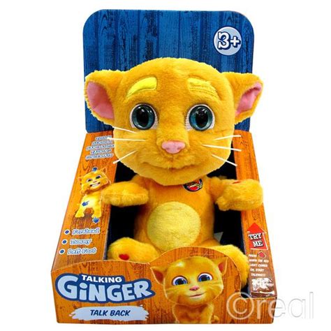 New Talk Back Tom Ben Angela Or Ginger Talking Friends Soft Plush Toys Official Ebay