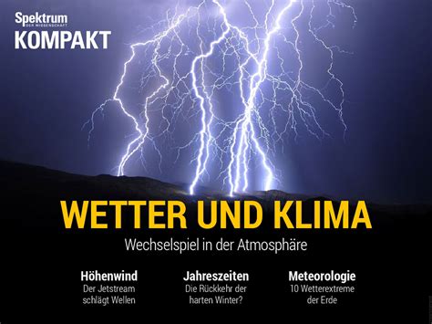 1213 budapest, zsilvölgyi utca 11. Spektrum Kompakt: Wetter und Klima - Wechselspiel in der ...