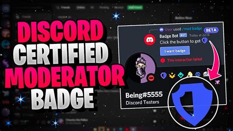 Discord Verified Moderator Badge Get Certified Moderator Badge