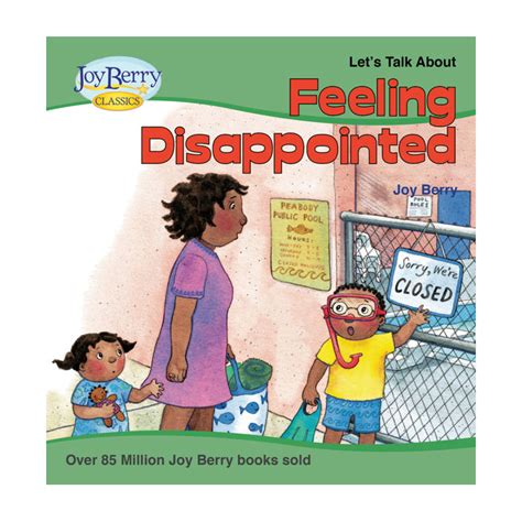 Feeling Disappointed Softcover The Official Joy Berry Website