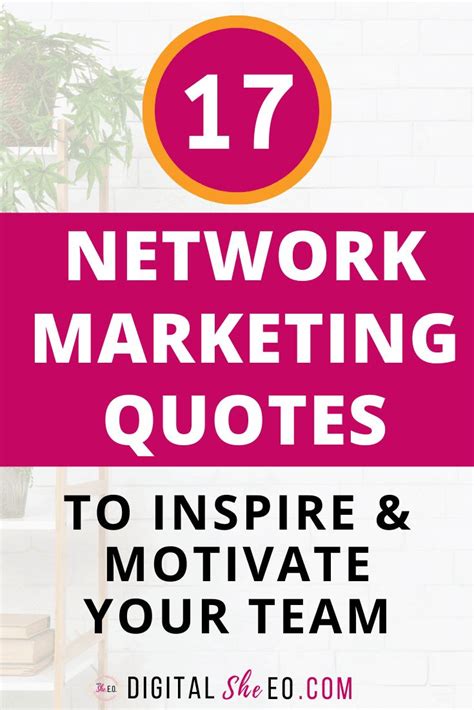 Network Marketing Quotes For Social Media Motivation And Inspiration