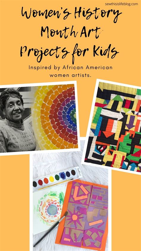 Womens History Month Art Projects For Preschoolers And Elementary School