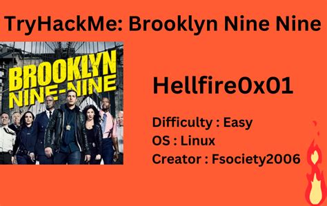 Brooklyn Nine Nine Hellfire0x01
