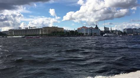 Neva River St Petersburg Russia Youtube